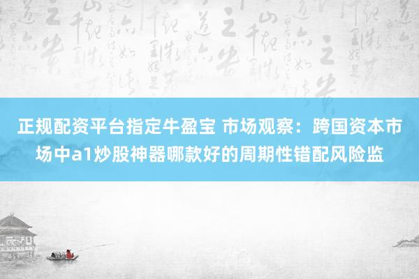 正规配资平台指定牛盈宝 市场观察：跨国资本市场中a1炒股神器哪款好的周期性错配风险监